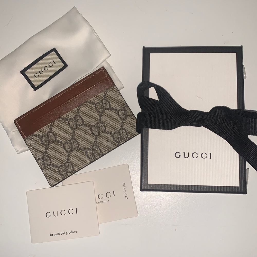 Gucci card holder